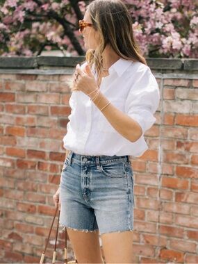 Faherty Sunwashed Denim Shorts